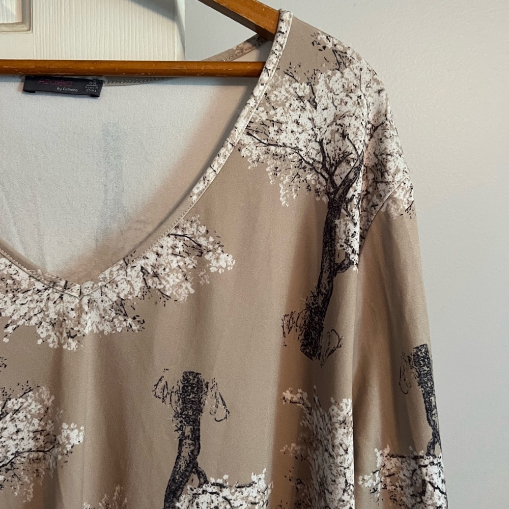 Cute 3XL Top Trees Comfortable